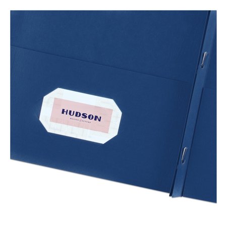Avery Dennison Two-Pocket Folder, 1/2" Extension, Blue, PK25 47975